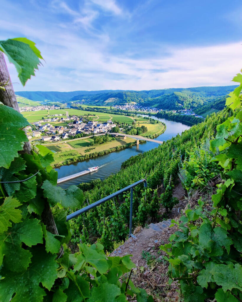 Blick von der Thörnicher Ritsch nach Thörnich